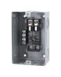 Centro de carga de 2 unidades 50 Amp de sobreponer CC02S IGESA