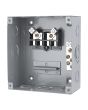 Centro de carga de 4 unidades 50 Amp empotrable CC04E IGESA
