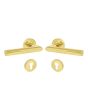 Conjunto Manija TROMS acero inoxidable latón brillante 9-0302-33 Soprano