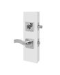 Cerradura para entrada principal cromo 9-4161-30 Soprano