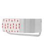 Soporte para papel de baño adherible de acero inoxidable 079-1670 Herrasa