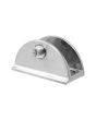 Clip para entrepaño o vidrio fijo níquel satín 12 mm K121-12-S Axcent