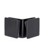 Clip vidrio-vidrio a 90° negro mate K-508N Axcent