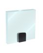 Clip cuadrado para cristal fijo negro K-518 Axcent