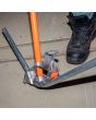 Doblador de tubo conduit de aluminio para EMT de 3/4'' con Angle Setter 51607 Klein Tools