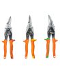 Tijeras de aviación de corte izquierdo, derecho y recto 3 piezas 120AVSKIT Klein Tools