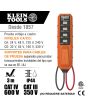 Kit de prueba de tomacorrientes con GFCI y voltaje CA/CC ET45VP Klein Tools