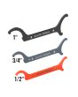 Juego de llaves de tuercas de seguridad rectas 50901R Klein Tools