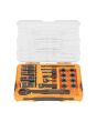 Juego de dados de perfil bajo y dados de impacto con salida directa 65240 Klein Tools