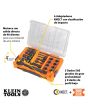 Juego de dados de perfil bajo y dados de impacto con salida directa 65240 Klein Tools