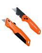 Juego de 2 navajas multiusos plegables y deslizables 44312 Klein Tools