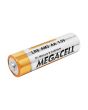 Pilas Alcalinas "AA" con 4 Piezas MEGACELL