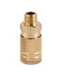 Cople rápido tipo "M" latón macho 2123 Lion Tools
