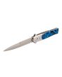 Navaja 4" automática nácar azul 7086 Lion Tools