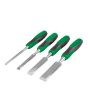 Formón 4 piezas mango bimaterial 7205 Lion Tools