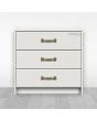 Jaladera para mueble bronce 110 mm Mañon