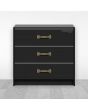 Jaladera para mueble bronce 110 mm Mañon