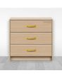 Jaladera para mueble latonada 110 mm Mañon