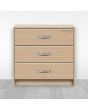 Jaladera para mueble níquel 110 mm Mañon