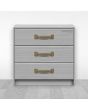 Jaladera para mueble bronce 150 mm Mañon
