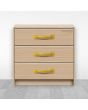 Jaladera para mueble latonada 150 mm Mañon