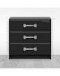 Jaladera para mueble níquel 150 mm Mañon