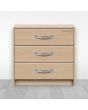 Jaladera para mueble níquel 150 mm Mañon