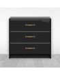 Jaladera para mueble bronce 125 mm Mañon