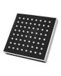 Regadera cuadrada 10 cm cromo IML