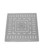 Regadera cuadrada blanca 8" P-RMOZ20CR IML