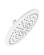 Regadera redonda 8" blanca P-RM8B IML