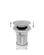 Céspol flexible para lavabo cromado con contra Push SF-70020 IML