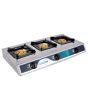 Estufa a gas de mesa con 3 quemadores QH-A3 Ecocina