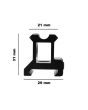 Adaptador elevador para riel picatinny 21 mm M-4078 Mendoza