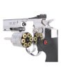 Revolver deportivo calibre 4.5 Full Metal cañón largo SR357 Crosman