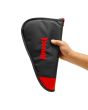 Funda para pistola negra con rojo Mendoza