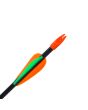 Flecha de fibra de vidrio naranja 28" MAR-026 Mendoza