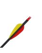 Flecha de fibra de carbono roja 30" MAR-028 Mendoza