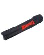 Silla plegable de campismo con portavaso negra MC-038 Mendoza