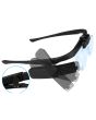 Lupa tipo gafas con 6 combinaciones de aumento MO-015 Verden