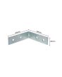 Esquinero galvanizado para mueble 2 1/2"