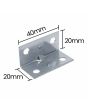 Esquinero de unión 1-1/2" x 3/4" Handy Home