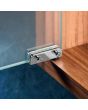 Bivel para puerta de vidrio D2302 cromo Organización MZ