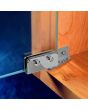 Bivel para puerta de vidrio D2303 cromo Organización MZ