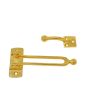 Retenedor para puerta de seguridad latón 5 1/4" Organización MZ