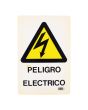 Señalamiento "Peligro eléctrico" 30 x 45 cm