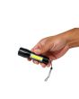 Linterna LED recargable USB XPE + COB modelo 10827