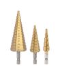 Kit de 3 brocas escalonadas BTS-3 ONG NAMO