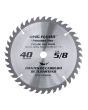Disco sierra para corte de madera 7-1/4" x 40 D 740 ONG NAMO