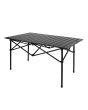 Mesa de Camping Plegable Rectangular HW123-BK Negra